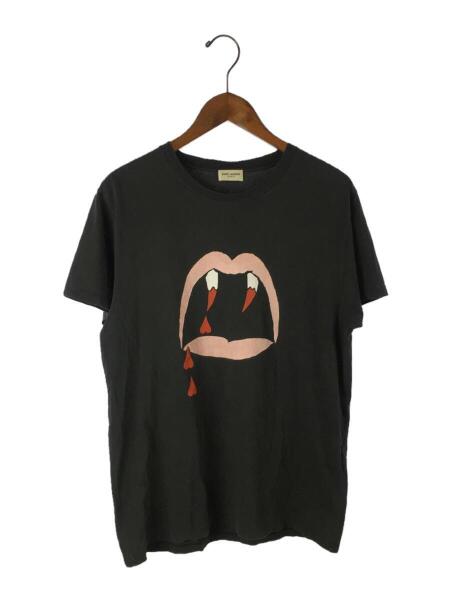 SAINT LAURENT(サンローラン) / Tシャツ/M/コットン/BLK/25TQ 378983 