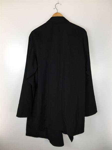 極美品 17AW⭐️ヨウジヤマモトプールオム スタンドカラーコート グレー系 3 極美品 17AW⭐️ヨウジヤマモトプールオム スタンドカラーコート