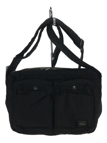 PORTER(ポーター) / ショルダーバッグ/ナイロン/BLK/布パッチ/マジック 