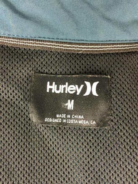 Hurley(ハーレー) / コーチジャケット/刺繍ロゴ/ジャケット/M/ナイロン 