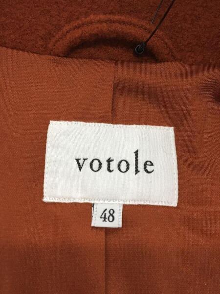 votole(ボトル) / ウールコーチジャケット/48/ウール/BRW/無地/V01359 