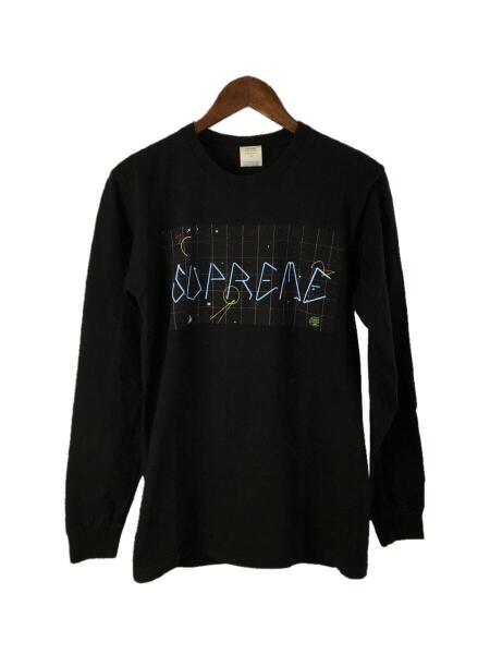 Supreme(シュプリーム) / 16AW/Blade Grid/長袖Tシャツ/S/コットン/BLK 