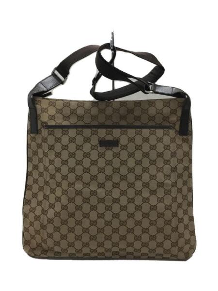 GUCCI(グッチ) / ショルダーバッグ_GGキャンバス/キャンバス/BRW/総柄