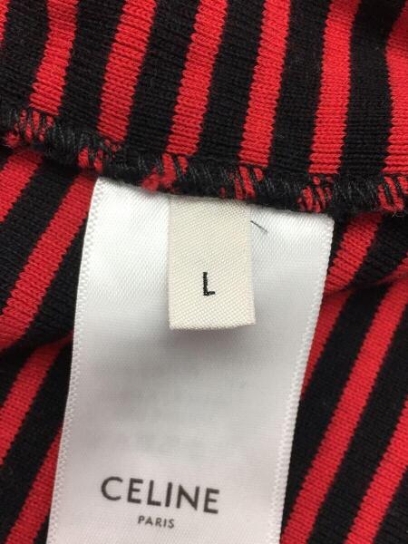 CELINE(セリーヌ) / 19SS/コットンボーダー/長袖Tシャツ/L/コットン 