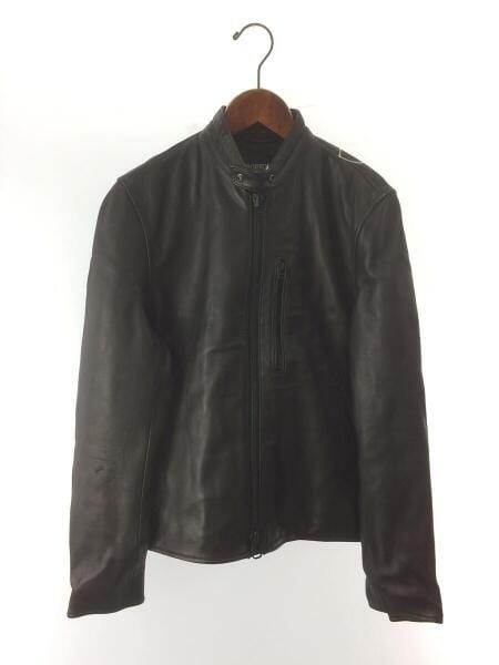 AVIREX ブラックレザー シングル ライダースジャケット AVIREX