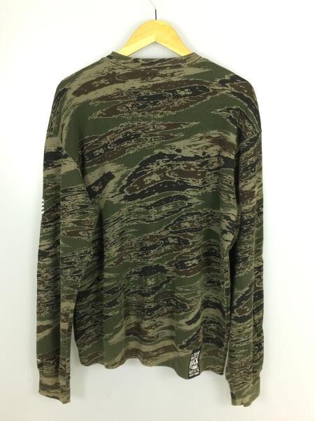 Back Channel(バックチャンネル) / 長袖Tシャツ/XL/コットン/KHK 
