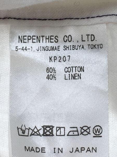 Needles(ニードルズ) / 長袖シャツ/1/コットン/WHT/無地/KP207 | 古着