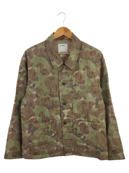 visvim(ヴィズヴィム) / カバーオール/2/リネン/KHK/カモフラ 