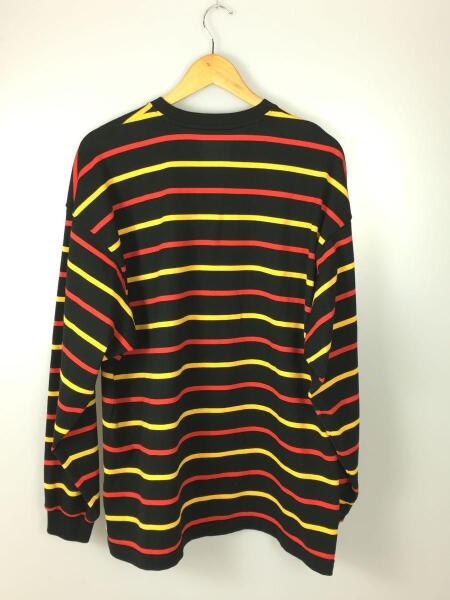 WTAPS(ダブルタップス) / 長袖Tシャツ/3/コットン/BLK/ボーダー