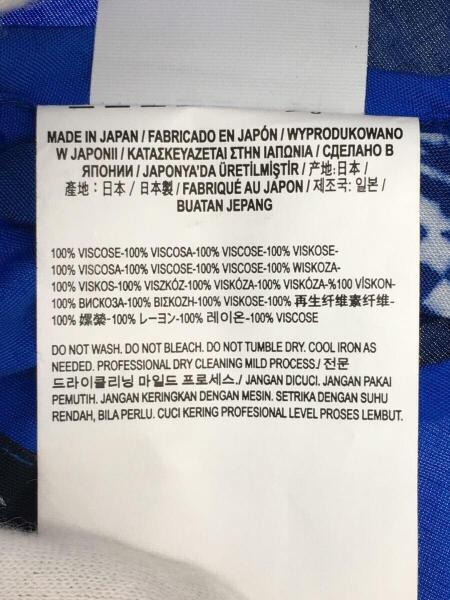 WACKO MARIA(ワコマリア) / 半袖シャツ/M/レーヨン/BLU/総柄 | 古着の