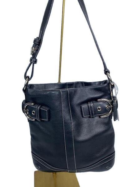 COACH(コーチ) / ショルダーバッグ/レザー/BLK/無地/3594 | 中古品の 