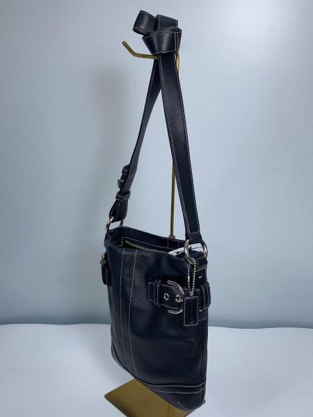 COACH(コーチ) / ショルダーバッグ/レザー/BLK/無地/3594 | 中古品の 