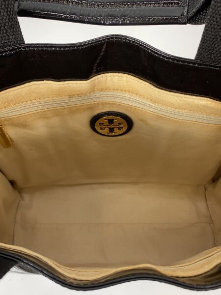 TORY BURCH(トリーバーチ) / トートバッグ/エナメル/BLK | 中古品の