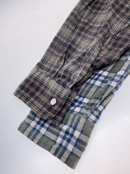 Rebuild by Needles / 再構築/リビルド/S/コットン/マルチカラー/チェック/OT302// Rebuild by Needles(リビルドバイニードルズ) / 再構築/リビルド/S