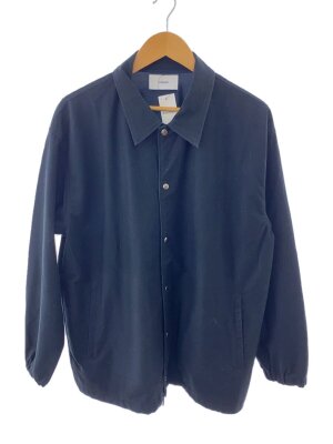 新品タグ付き】KANEMASA PHIL ウールストライプシャツL ネイビー