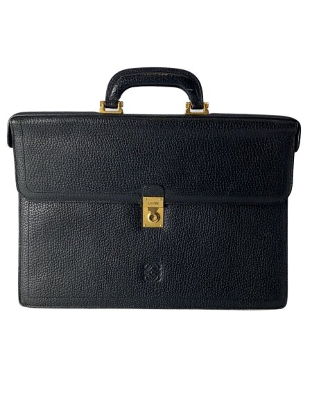 LOEWE(ロエベ) / ブリーフケース/レザー/BLK | 中古品の販売・通販なら 