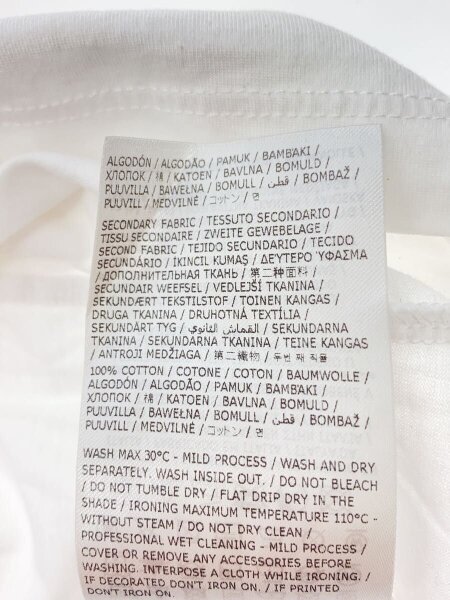 Maison Margiela(メゾンマルジェラ) / カレンダーグラフィックロゴTEE 
