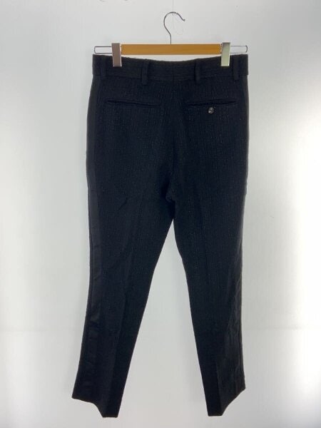 AMIRI / CROP SKINNY BOUCLE TRACK PANTS/ボトム/46/ウール/BLK AMIRI(アミリ) / CROP SKINNY BOUCLE TRACK PANTS/ボトム/46/ウール