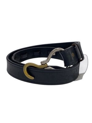TORY LEATHER(トリーレザー) / 1inch BIT BELT/28/ベルト/レザー/BLK