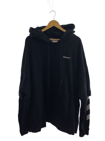 OFF-WHITE(オフホワイト) / パーカー/XXL/コットン/BLK 