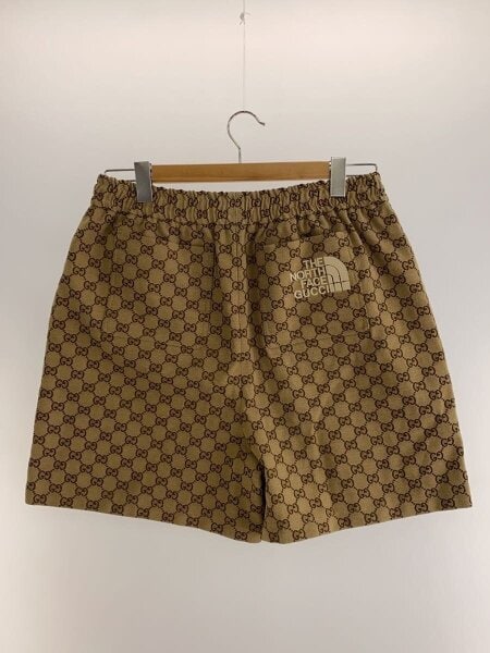 GUCCI(グッチ) / ×THE NORTH FACE/ショートパンツ/M/コットン/BEG/総柄