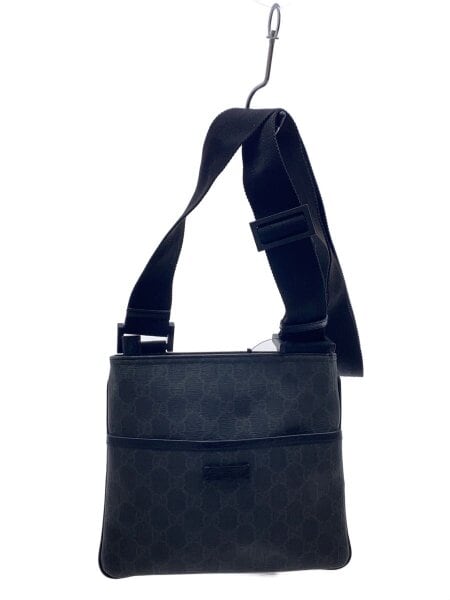 GUCCI(グッチ) / ショルダーバッグ/PVC/BLK/総柄/162905 001364