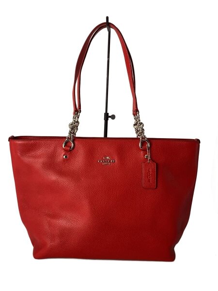 COACH(コーチ) / ソフィア/トートバッグ/RED | 中古品の販売・通販なら 