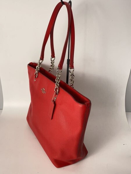 COACH(コーチ) / ソフィア/トートバッグ/RED | 中古品の販売・通販なら 