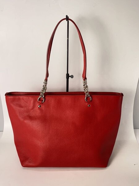 COACH(コーチ) / ソフィア/トートバッグ/RED | 中古品の販売・通販なら 