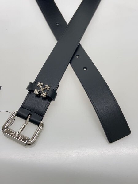 OFF-WHITE(オフホワイト) / ベルト/レザー/BLK/無地/メンズ | 中古品の 