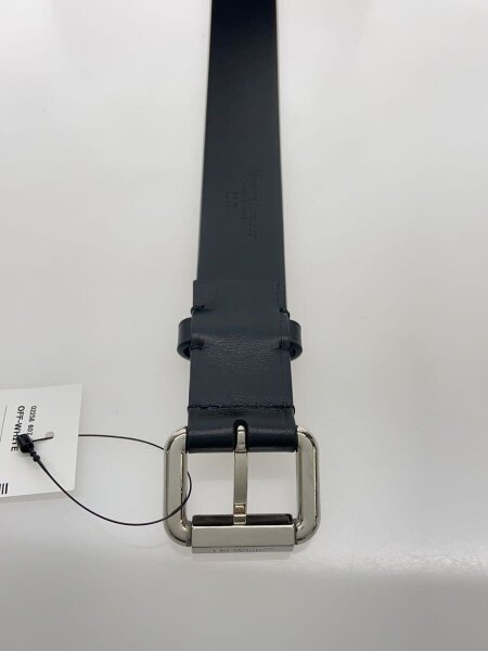 OFF-WHITE(オフホワイト) / ベルト/レザー/BLK/無地/メンズ | 中古品の 