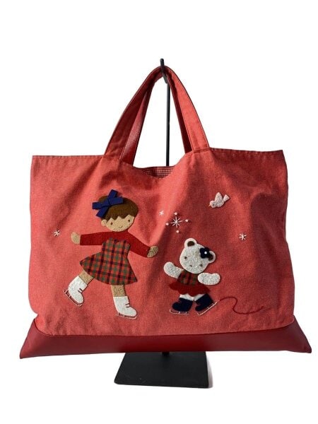 familiar(ファミリア) / トートバッグ/--/RED/589501// | 中古品の販売