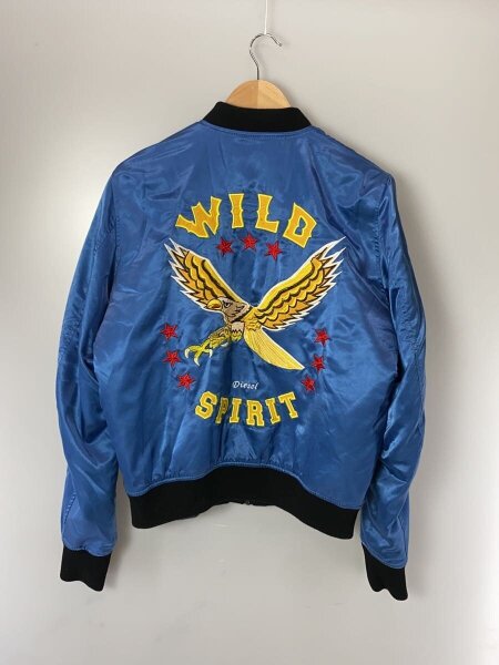 DIESELイーグル刺繍 WILD SPIRIT スカジャン DIESEL([イリョウ/フクショク]ディーゼル) / 鷲/WILD SPIRIT