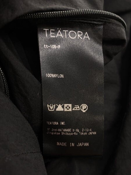 TEATORA(テアトラ) / TIME ADAPTER P/パッカブル/ステンカラーコート/3