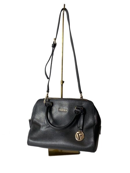 レディース FURLA 2way ハンドバッグ 黒