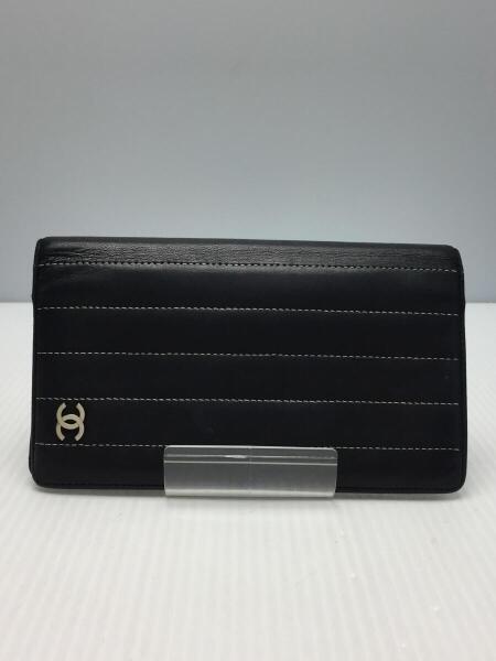 CHANEL(シャネル) / マドモアゼル/ロングウォレット/長財布/レザー/BLK 