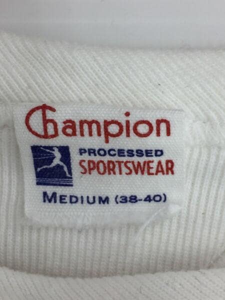 Champion(チャンピオン) / ランタグ復刻/両V半袖スウェット/M/コットン