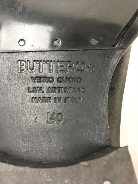 BUTTERO(ブッテロ) / バックジップブーツ/40/ブラウン/レザー | 中古品