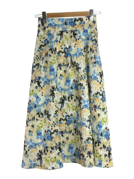 IENA(イエナ) / かすれフラワーギャザースカート/36/ポリエステル  