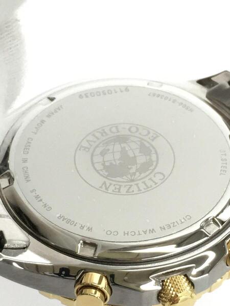 CITIZEN(シチズン) / ECO-DRIVE/腕時計/アナログ/ステンレス/BLK/SLV 