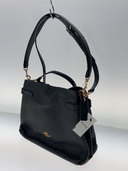 COACH / ハンナショルダーバッグ/レザー/BLK/CH537 COACH(コーチ) / ハンナショルダーバッグ/レザー/BLK/CH537 | 中古品の
