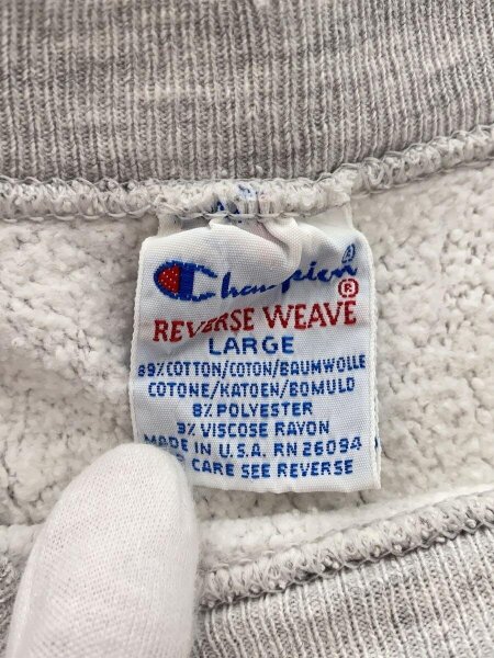 Champion(チャンピオン) / REVERSE WEAVE/90s/USA製/刺繍タグ 