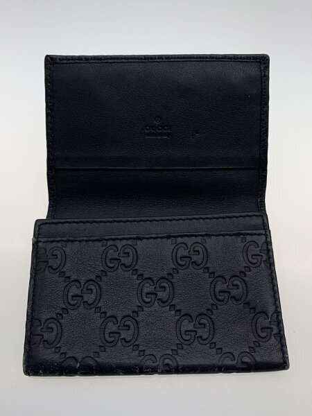 GUCCI(グッチ) / カードケース_グッチシマ/フェイクレザー/NVY/総柄