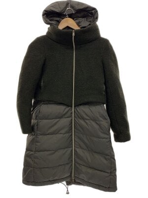 HERNO(ヘルノ) / ロングダウンジャケット/40/ナイロン/BLK/CA0089D