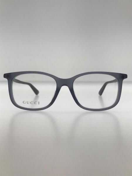 GUCCI(グッチ) / GG0157OA/メガネ/グレー | 中古品の販売・通販なら 