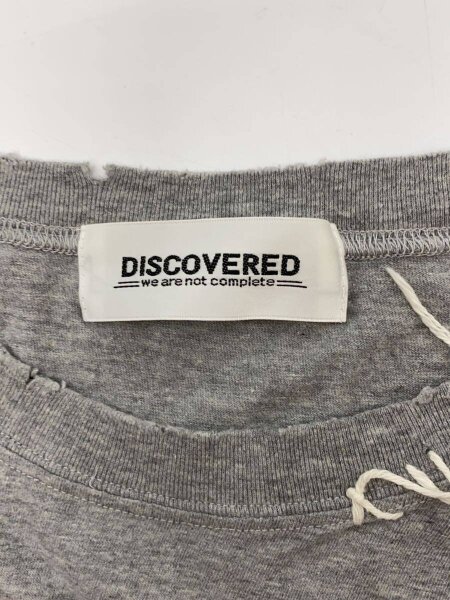 discovered(ディスカバード) / 長袖Tシャツ/3/コットン/GRY/DC-AW24-CU 
