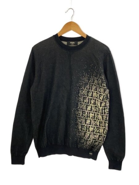 FENDI(フェンディ) / ニット・セーター(厚手)/50/コットン/BLK/FZY078