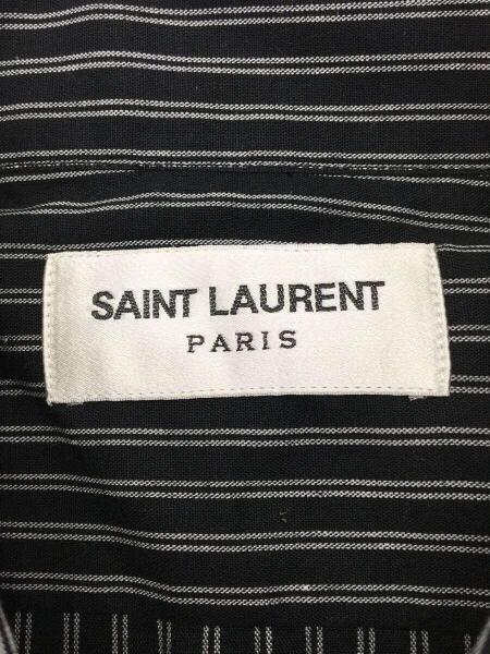 SAINT LAURENT(サンローラン) / 長袖シャツ/38/コットン/ブラック