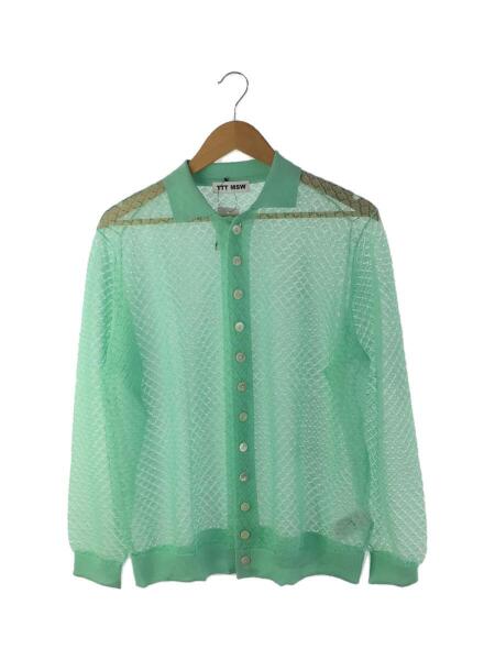 TTT_MSW(ティー) / See-Through Knit Cardigan/カーディガン/M 