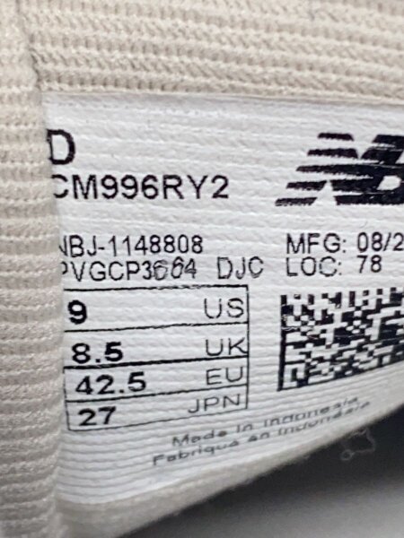 NEW BALANCE(ニューバランス) / ローカットスニーカー/27cm/KHK